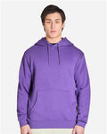 Lane Seven LS14001 Unisex Premium Hoodie Sweatshirt - Purple - model front