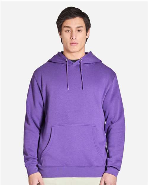 Lane Seven LS14001 Unisex Premium Hoodie Sweatshirt - Purple - model front