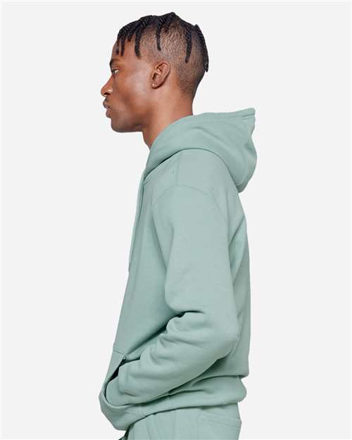 Lane Seven LS14001 Unisex Premium Hoodie Sweatshirt - Seafoam - model side