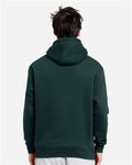 Lane Seven LS14001 Unisex Premium Hoodie Sweatshirt - Sport Green - model back