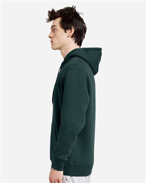 Lane Seven LS14001 Unisex Premium Hoodie Sweatshirt - Sport Green - model side