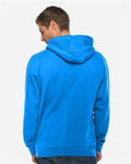 Lane Seven LS14001 Unisex Premium Hoodie Sweatshirt - True Royal - model back