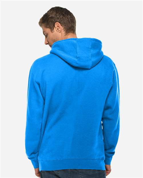 Lane Seven LS14001 Unisex Premium Hoodie Sweatshirt - True Royal - model back