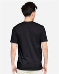 Lane Seven LS15001 Unisex Heavyweight Tee - Black - model back