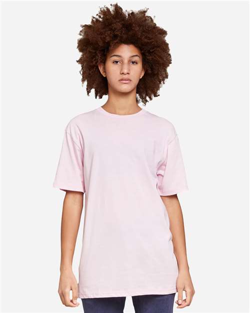 Lane Seven LS15001 Unisex Heavyweight Tee - Bubblegum Pink - model front