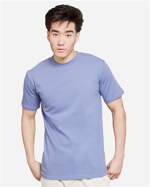 Lane Seven LS15001 Unisex Heavyweight Tee - Colony Blue - model front