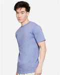 Lane Seven LS15001 Unisex Heavyweight Tee - Colony Blue - model side