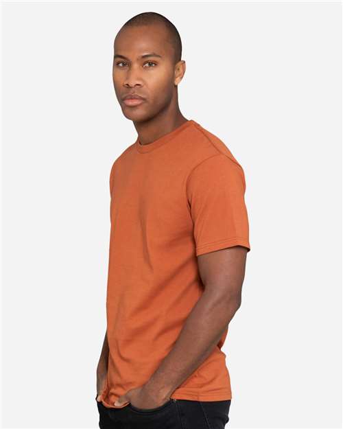 Lane Seven LS15001 Unisex Heavyweight Tee - Copper - model side