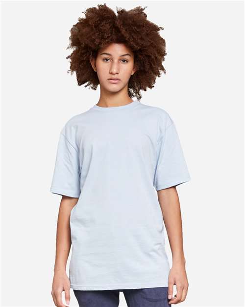 Lane Seven LS15001 Unisex Heavyweight Tee - Dusty Blue - model front