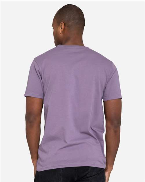 Lane Seven LS15001 Unisex Heavyweight Tee - Lavender - model back
