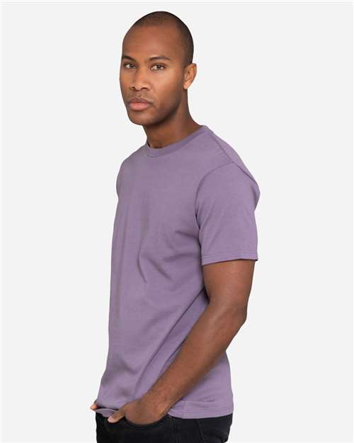 Lane Seven LS15001 Unisex Heavyweight Tee - Lavender - model side