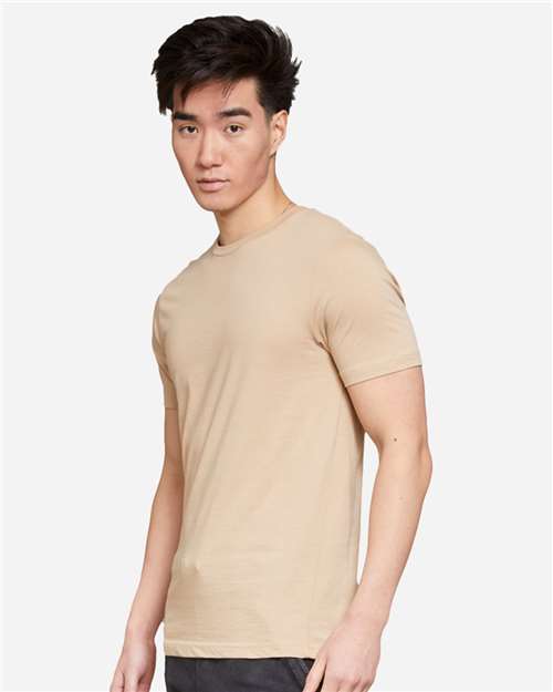 Lane Seven LS15001 Unisex Heavyweight Tee - Mushroom - model side