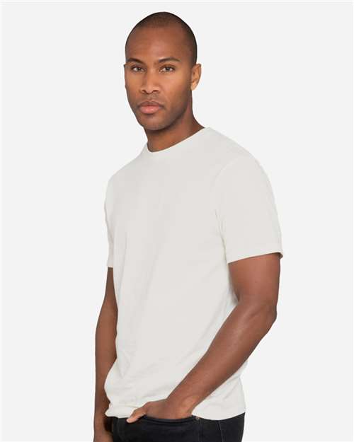 Lane Seven LS15001 Unisex Heavyweight Tee - Natural - model side