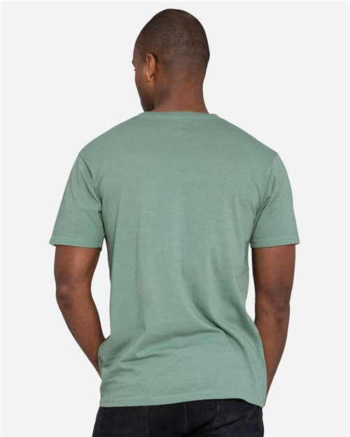 Lane Seven LS15001 Unisex Heavyweight Tee - Sage - model back