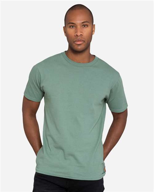 Lane Seven LS15001 Unisex Heavyweight Tee - Sage - model front