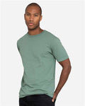Lane Seven LS15001 Unisex Heavyweight Tee - Sage - model side