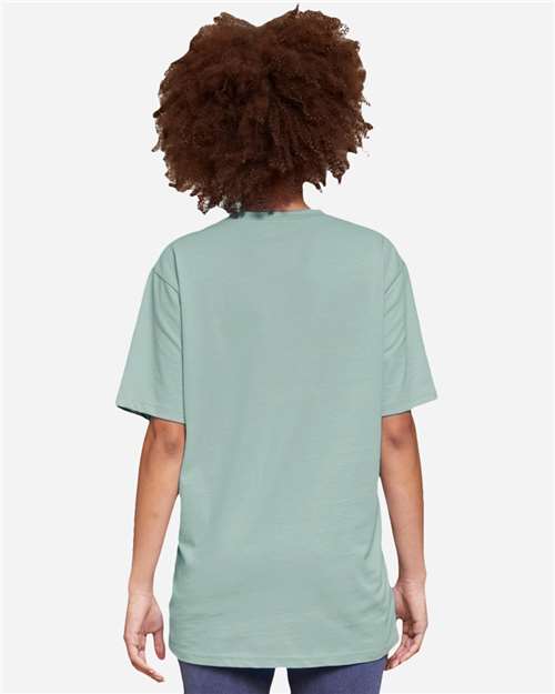 Lane Seven LS15001 Unisex Heavyweight Tee - Seafoam - model back