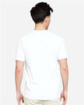 Lane Seven LS15001 Unisex Heavyweight Tee - White - model back
