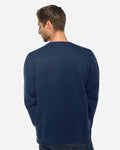 Lane Seven LS14004 Unisex Premium Crewneck Sweatshirt - Navy - model back