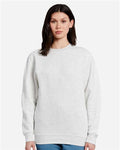 Lane Seven LS14004 Unisex Premium Crewneck Sweatshirt - Oatmeal Heather - model front