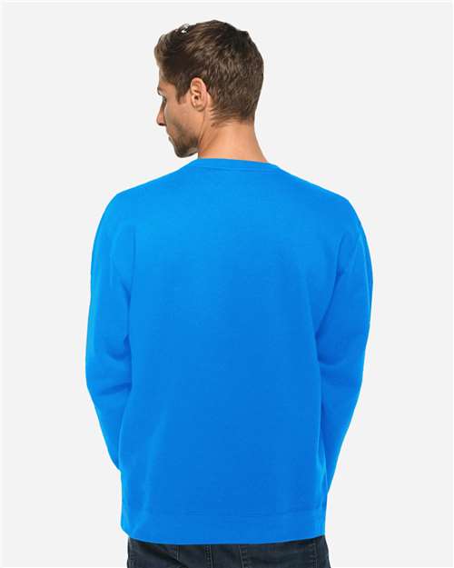 Lane Seven LS14004 Unisex Premium Crewneck Sweatshirt - Royal - model back