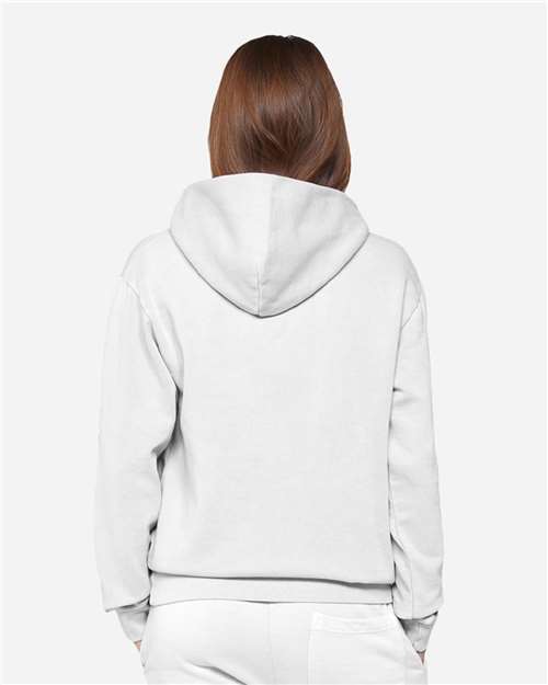 Lane Seven LS16001 Unisex Urban Hoodie Sweatshirt - Pigment Lunar Rock - model back