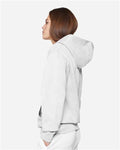 Lane Seven LS16001 Unisex Urban Hoodie Sweatshirt - Pigment Lunar Rock - model side