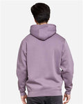 Lane Seven LS19001 Unisex Heavyweight Hoodie Sweatshirt - Lavender - model back
