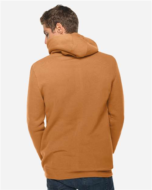 Lane Seven LS19001 Unisex Heavyweight Hoodie Sweatshirt - Meerkat - model back