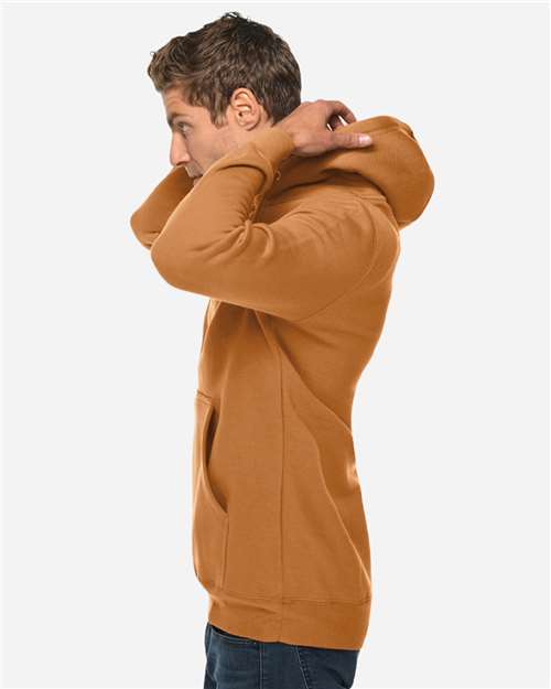 Lane Seven LS19001 Unisex Heavyweight Hoodie Sweatshirt - Meerkat - model side