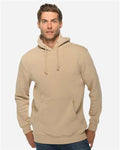 Lane Seven LS19001 Unisex Heavyweight Hoodie Sweatshirt - Mushroom - model front
