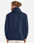 Lane Seven LS19001 Unisex Heavyweight Hoodie Sweatshirt - Navy - model back