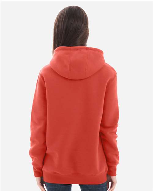 Lane Seven LS19001 Unisex Heavyweight Hoodie Sweatshirt - Paprika - model back