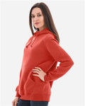 Lane Seven LS19001 Unisex Heavyweight Hoodie Sweatshirt - Paprika - model side