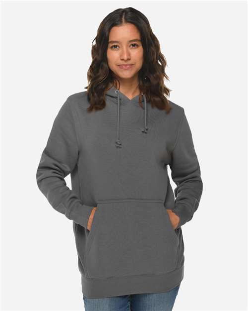 Lane Seven LS19001 Unisex Heavyweight Hoodie Sweatshirt - Storm - model front