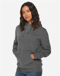 Lane Seven LS19001 Unisex Heavyweight Hoodie Sweatshirt - Storm - model side