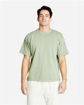 Lane Seven LS16005 Unisex Urban Heavyweight Tee - Pigment Oil Green - model front