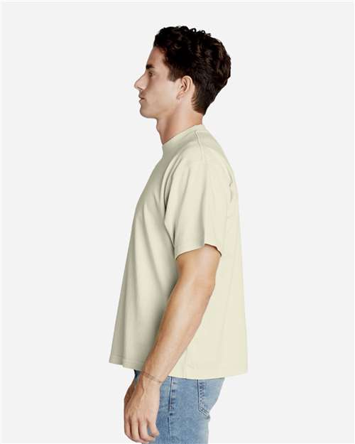 Lane Seven LS16005 Unisex Urban Heavyweight Tee - Pigment Pistachio - model side