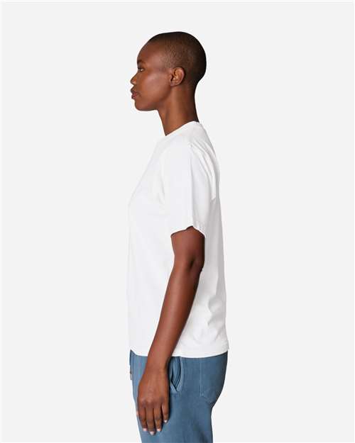 Lane Seven LS16005 Unisex Urban Heavyweight Tee - Pigment White - model side