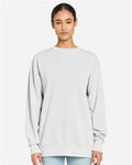 Lane Seven LS16004 Unisex Urban Crewneck Sweatshirt - Pigment Lunar Rock - model front