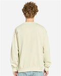 Lane Seven LS16004 Unisex Urban Crewneck Sweatshirt - Pigment Pistachio - model back