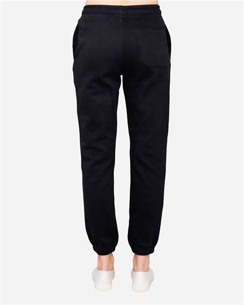 Lane Seven LS16006 Unisex Urban Joggers - Black - model back