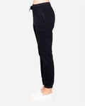 Lane Seven LS16006 Unisex Urban Joggers - Black - model side