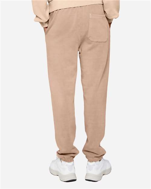 Lane Seven LS16006 Unisex Urban Joggers - Pigment Burro - model back