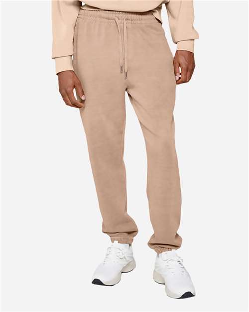 Lane Seven LS16006 Unisex Urban Joggers - Pigment Burro - model front