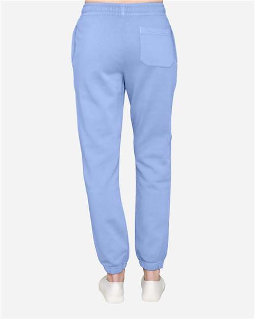 Lane Seven LS16006 Unisex Urban Joggers - Pigment Grape Ice - model back