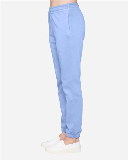 Lane Seven LS16006 Unisex Urban Joggers - Pigment Grape Ice - model side