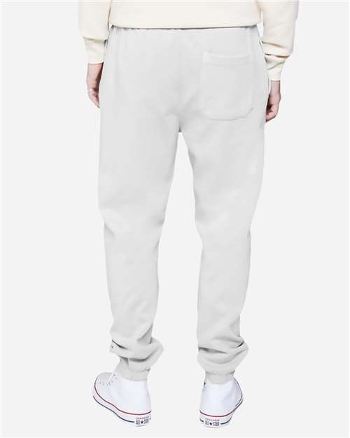 Lane Seven LS16006 Unisex Urban Joggers - Pigment Lunar Rock - model back
