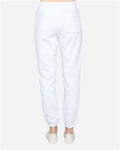 Lane Seven LS16006 Unisex Urban Joggers - White - model back