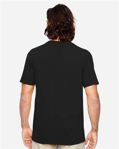 econscious EC1000 Unisex Classic T-Shirt - Black - model back
